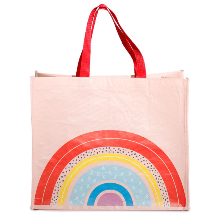 Somewhere Rainbow RPET Reusable Shopping Bag