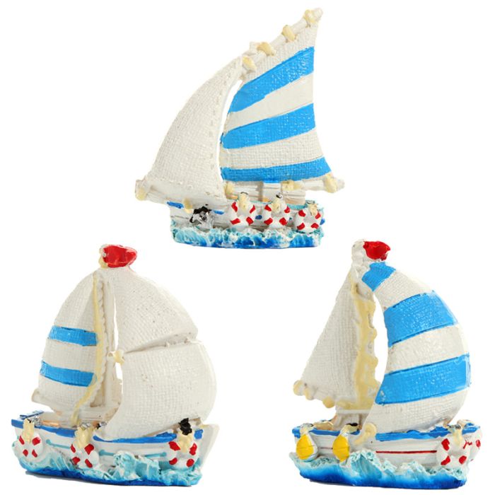 Seaside Souvenir Sail Boat