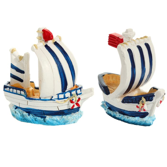 Seaside Souvenir Sailing Ship