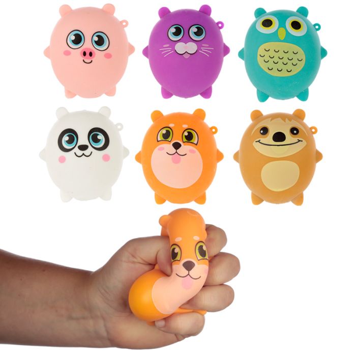 Squeezy Stretchy Zoo Animals Toy