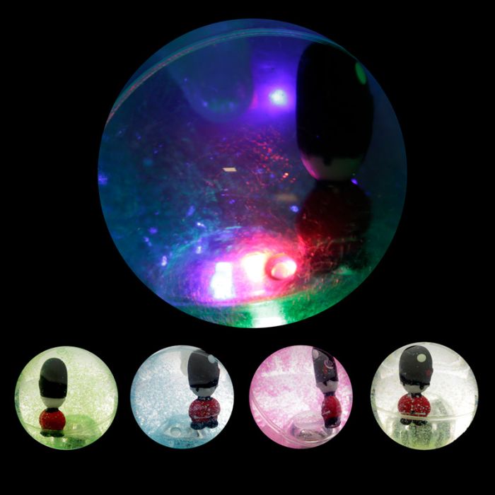 London Guardsman LED Flashing Bouncy Ball