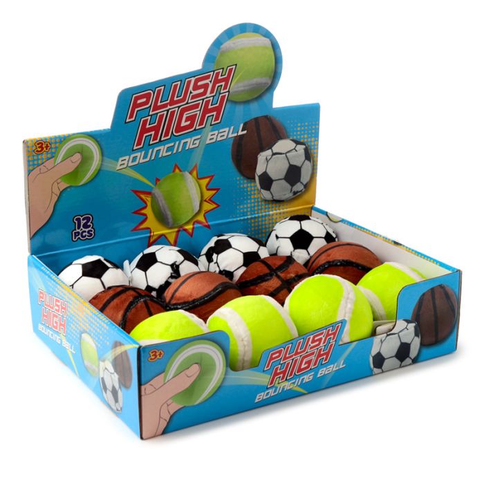 Plush High Bounce Ball
