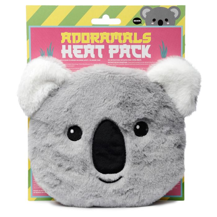 Koala Round Adoramals Microwavable Plush Lavender Heat Pack
