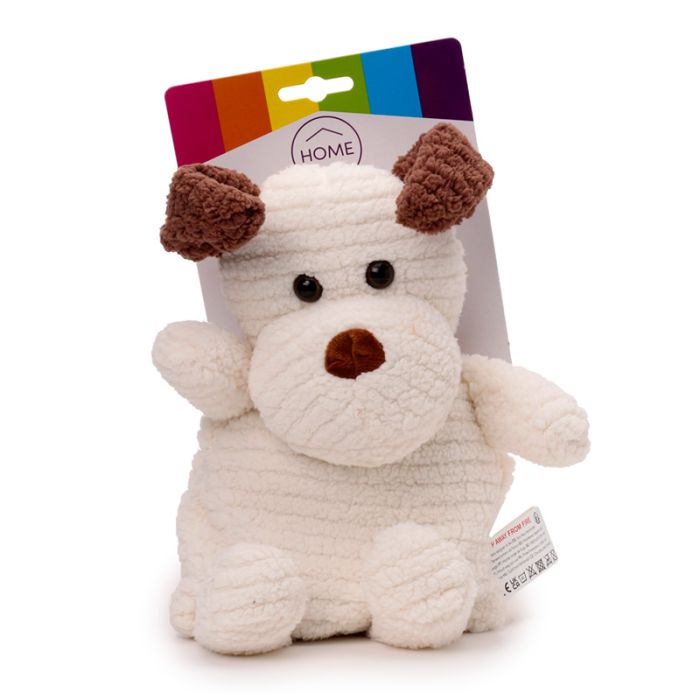 Cute Dog Microwavable Snuggables Plush Lavender Heat Pack