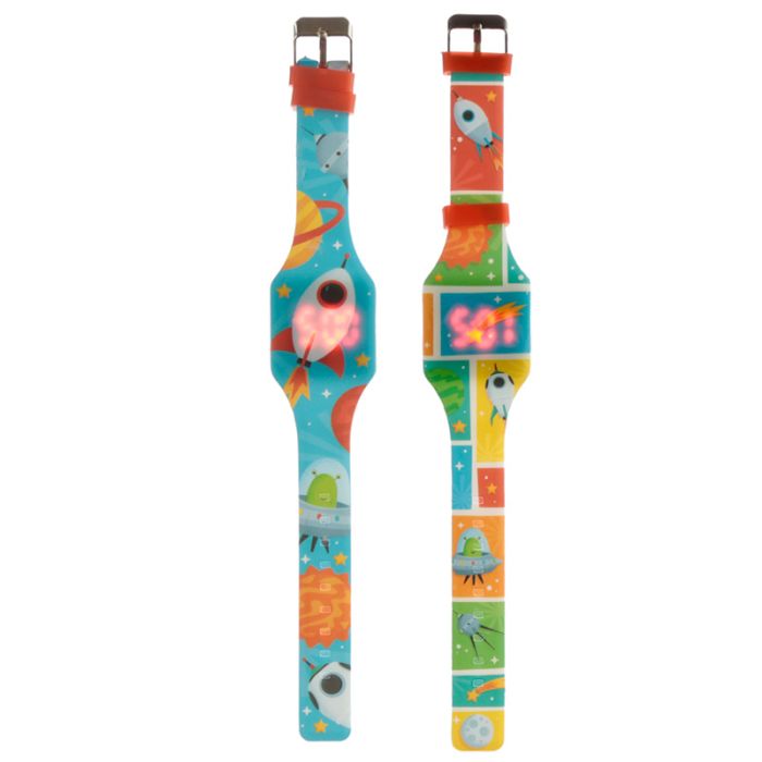 Space Cadet Silicone Digital Watch