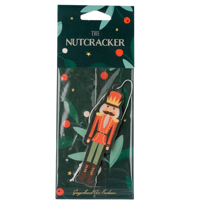 Gingerbread Nutcracker Christmas Air Freshener
