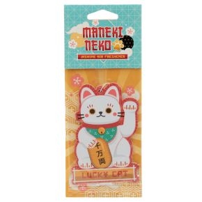 Jasmine White Maneki Neko Lucky Cat Air Freshener Jasmine White Maneki Neko Lucky Cat Air Freshener