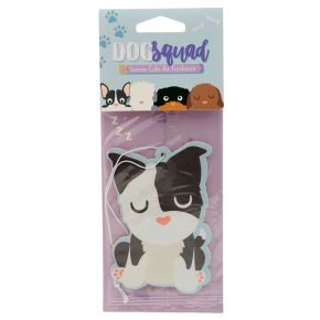 Lemon Cake Dog Squad Black & White Dog Air Freshener Lemon Cake Dog Squad Black & White Dog Air Freshener