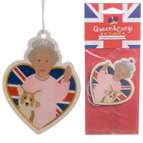 Royal Bloom Queen & Corgi Air Freshener Royal Bloom Queen & Corgi Air Freshener