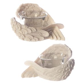 Angel's Wings Tea Light & Votive Candle Holder Angel's Wings Tea Light & Votive Candle Holder