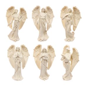 Cream Standing Angel Figurine 17cm Cream Standing Angel Figurine 17cm