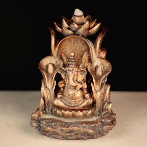 Ganesh Lotus Backflow Incense Burner Ganesh Lotus Backflow Incense Burner