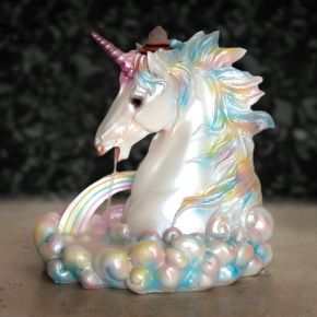Rainbow Unicorn Backflow Incense Burner Rainbow Unicorn Backflow Incense Burner
