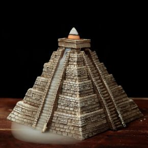 Aztec Pyramid Backflow Incense Burner Aztec Pyramid Backflow Incense Burner