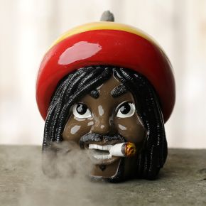 Rasta Backflow Incense Burner Rasta Backflow Incense Burner