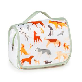 Barks Dog Hanging Toiletry Makeup Wash Bag Barks Dog Hanging Toiletry Makeup Wash Bag