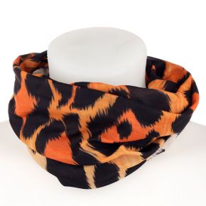 Leopard Animal Print Neck Warmer Tube Scarf Leopard Animal Print Neck Warmer Tube Scarf