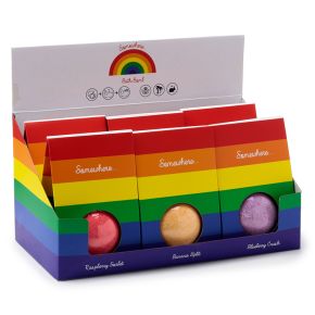 Somewhere Rainbow Bath Bomb in Gift Box Somewhere Rainbow Bath Bomb in Gift Box