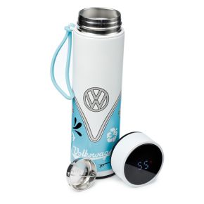 Volkswagen VW T1 Camper Bus Surf Hot & Cold Digital Thermometer Bottle Volkswagen VW T1 Camper Bus Surf Hot & Cold Digital Thermometer Bottle