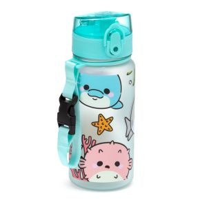 Adoramals Sealife Pop Top 350ml Shatterproof Children's Bottle Adoramals Sealife Pop Top 350ml Shatterproof Children's Bottle