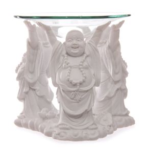 White Laughing Buddha Oil & Wax Burner White Laughing Buddha Oil & Wax Burner