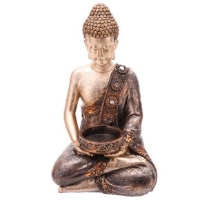 Thai Buddha Tea Light Candle Holder Statue Thai Buddha Tea Light Candle Holder Statue