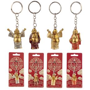 Lucky Buddha Glitter Keyring Lucky Buddha Glitter Keyring