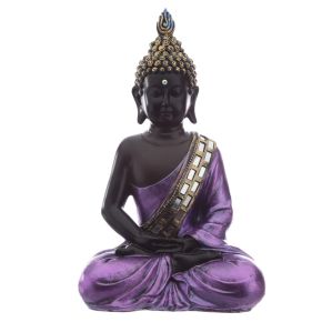 Purple & Black Thai Buddha Contemplation Purple & Black Thai Buddha Contemplation