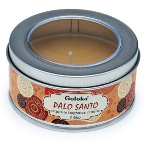 Goloka Palo Santo Wax Candle Tin Goloka Palo Santo Wax Candle Tin