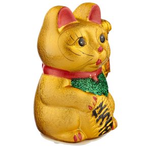 Maneki Neko Lucky Waving Cat Medium Maneki Neko Lucky Waving Cat Medium