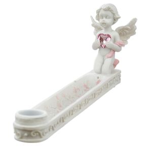 Peace of Heaven Follow Your Heart Cherub Ashcatcher Incense Burner Peace of Heaven Follow Your Heart Cherub Ashcatcher Incense Burner