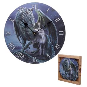 Lisa Parker Protector Magick Dragon & Unicorn Picture Clock Lisa Parker Protector Magick Dragon & Unicorn Picture Clock