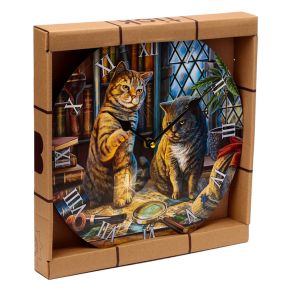 Lisa Parker Purrlock Holmes Cat Picture Clock Lisa Parker Purrlock Holmes Cat Picture Clock