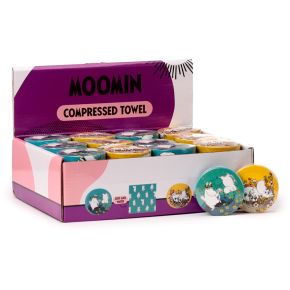 Moomin Compressed Travel Towel Moomin Compressed Travel Towel