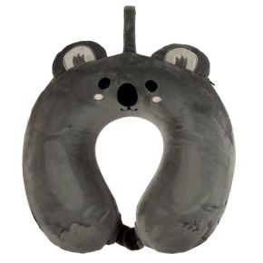 Relaxeazzz Koala Plush Memory Foam Travel Pillow Relaxeazzz Koala Plush Memory Foam Travel Pillow