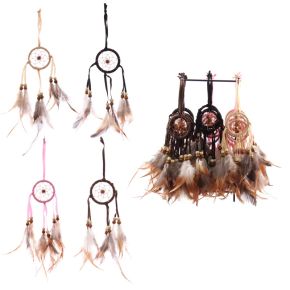 Mini Feather Dreamcatcher 5cm Hoop Mini Feather Dreamcatcher 5cm Hoop