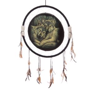 Lisa Parker Loyal Companions Wolf Dreamcatcher 62cm Lisa Parker Loyal Companions Wolf Dreamcatcher 62cm