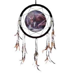 Lisa Parker Alliance Dragon & Wolf Dreamcatcher 33cm Lisa Parker Alliance Dragon & Wolf Dreamcatcher 33cm
