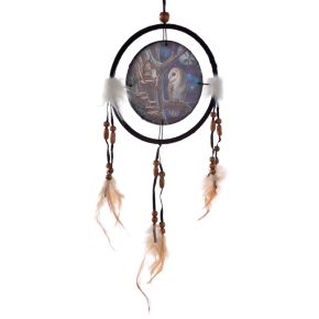 Lisa Parker Fairy Tales Owl & Fairy Dreamcatcher 16cm Lisa Parker Fairy Tales Owl & Fairy Dreamcatcher 16cm