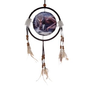 Lisa Parker Alliance Dragon & Wolf Dreamcatcher 16cm Lisa Parker Alliance Dragon & Wolf Dreamcatcher 16cm