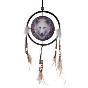 Lisa Parker Guardian of the Fall Wolf Dreamcatcher 16cm Lisa Parker Guardian of the Fall Wolf Dreamcatcher 16cm