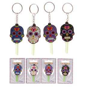 Day of the Dead Funky PVC Key Cover Key Chain Day of the Dead Funky PVC Key Cover Key Chain