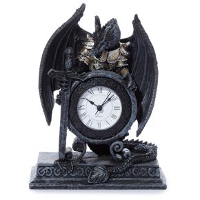 Dragon in Armour Mantle Clock Dragon in Armour Mantle Clock