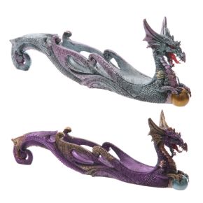 Dark Legends Dragon Ashcatcher Incense Stick Burner Dark Legends Dragon Ashcatcher Incense Stick Burner