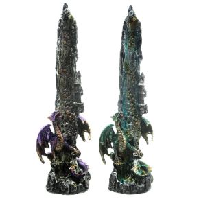 Dragon Waterfall Upright Ashcatcher Incense Stick Burner Dragon Waterfall Upright Ashcatcher Incense Stick Burner