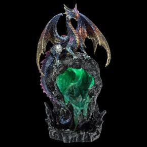 Dark Legends LED Backflow Incense Burner Ice Dragon Dark Legends LED Backflow Incense Burner Ice Dragon