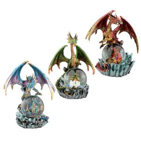 Dark Legends Crystal Orb Dragon Mother Snow Globe Dark Legends Crystal Orb Dragon Mother Snow Globe
