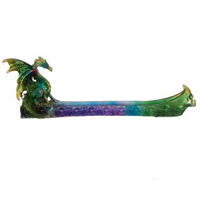 Rainbow Dragon Metallic Ashcatcher Incense Stick Burner Rainbow Dragon Metallic Ashcatcher Incense Stick Burner