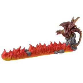 Red Dragon Volcano Ashcatcher Incense Stick Burner Red Dragon Volcano Ashcatcher Incense Stick Burner