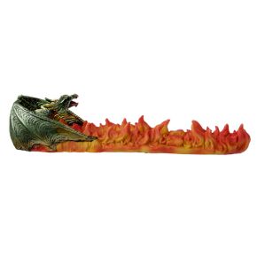 Green Dragon Volcano Ashcatcher Incense Stick Burner Green Dragon Volcano Ashcatcher Incense Stick Burner